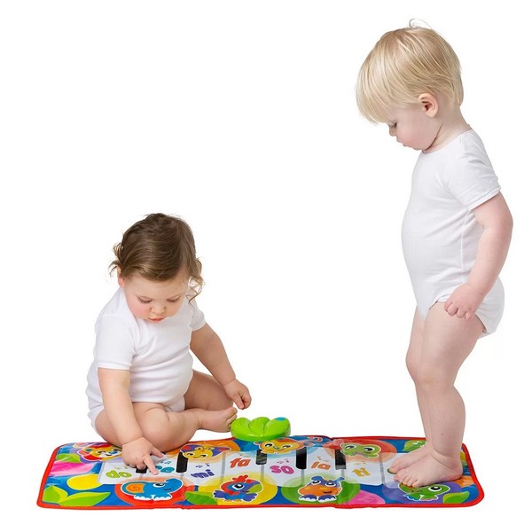 Продукт PLAYGRO Джунглата - Музикално пиано-пътека 3-в-1 със звуци 6м+ - 0 - BG Hlapeta